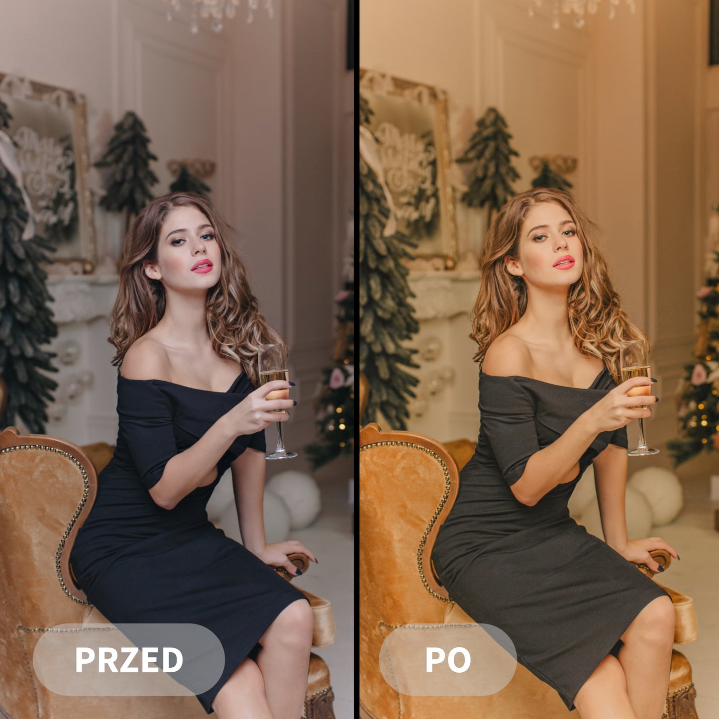 Preset GOLDEN AESTHETIC