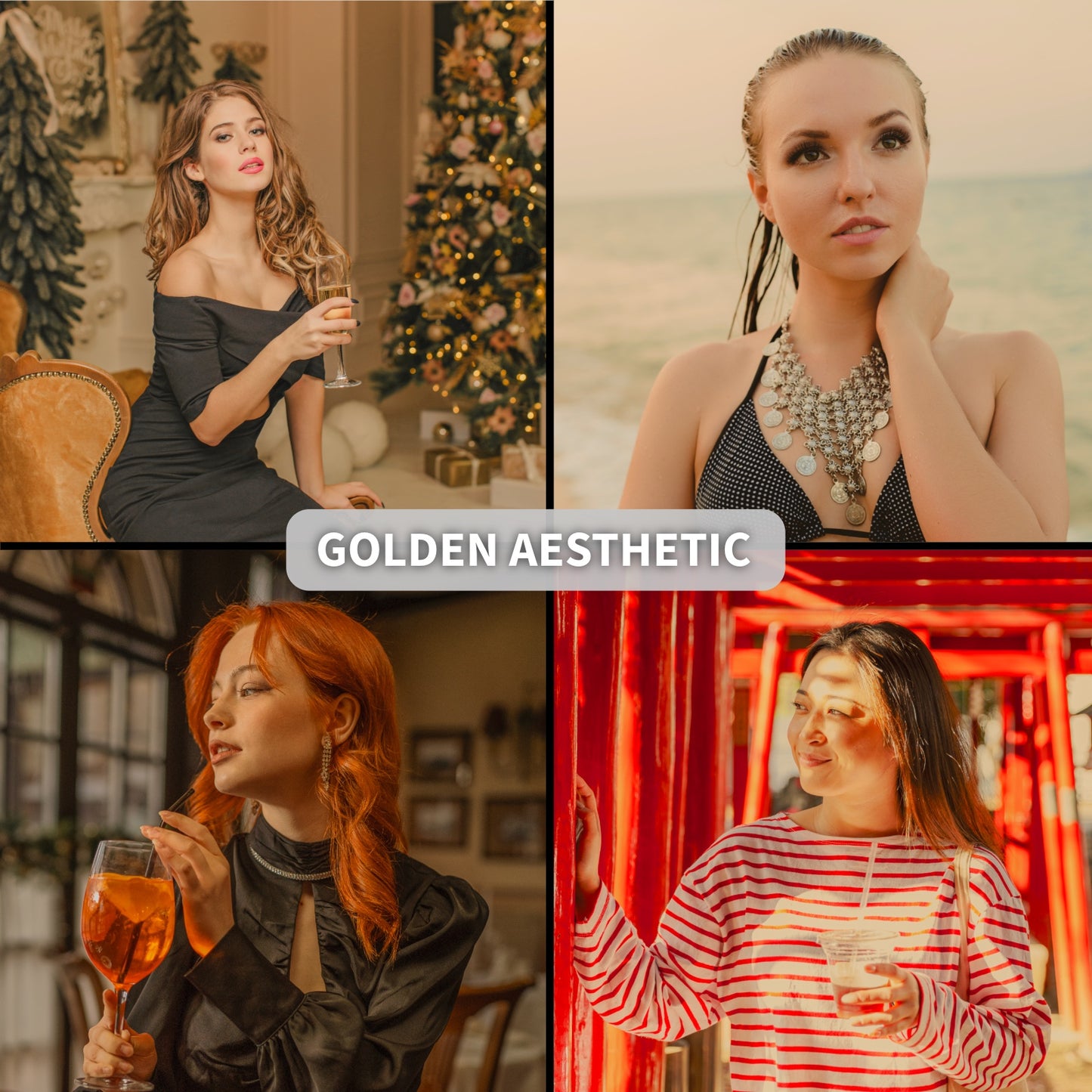 Preset GOLDEN AESTHETIC