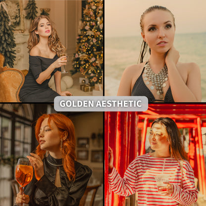 Preset GOLDEN AESTHETIC